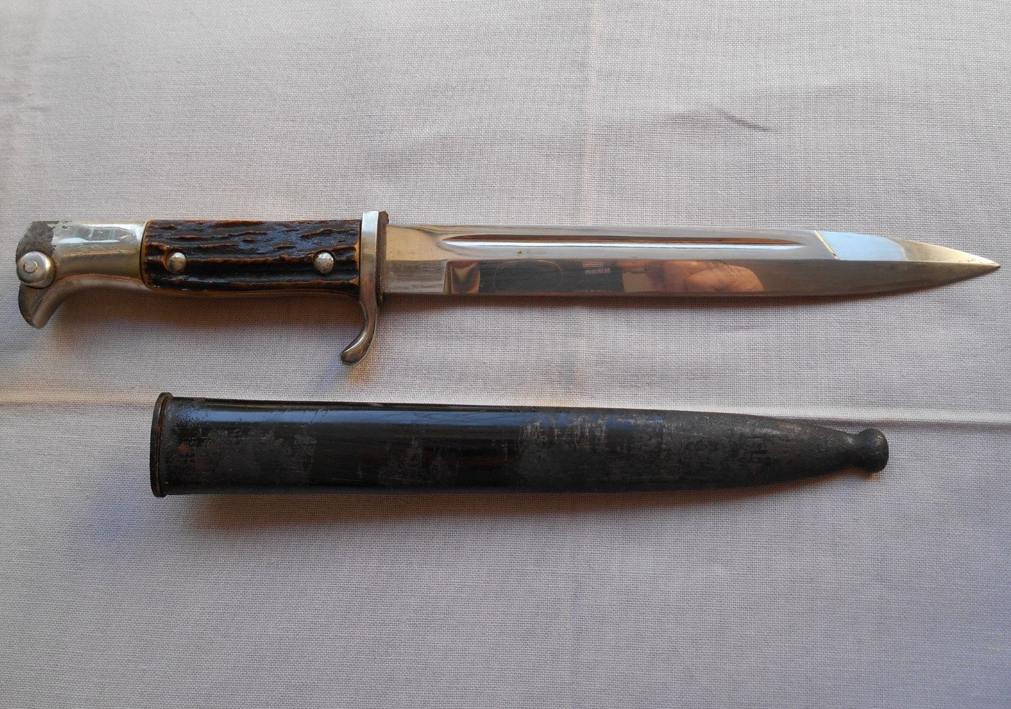 antikes Bajonett Seitengewehr E. PACK & Söhne Solingen INTERESSANT – Bild 1