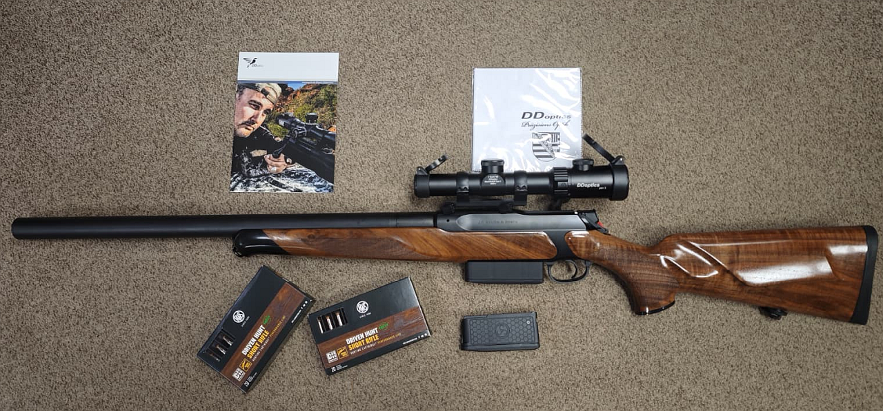 Sauer 505 Silence ErgoLux .308 Win 42cm Lauf inkl. Schalldämpfer Komplettset inkl. DDOptics V6 1-6 – Bild 2
