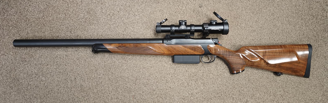 Sauer 505 Silence ErgoLux .308 Win 42cm Lauf inkl. Schalldämpfer Komplettset inkl. DDOptics V6 1-6 – Bild 3