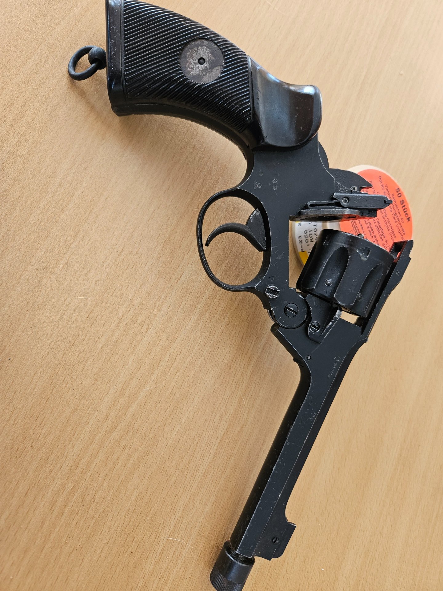 Hege Orion Enfield Revolver Kal. 9mm Knall – Bild 5