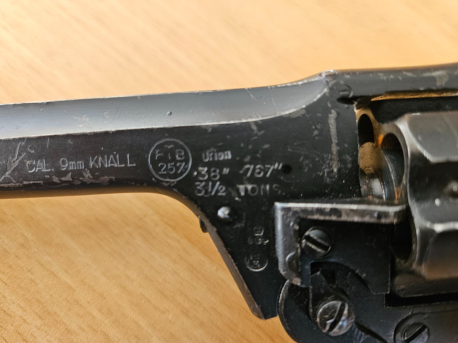 Hege Orion Enfield Revolver Kal. 9mm Knall – Bild 2
