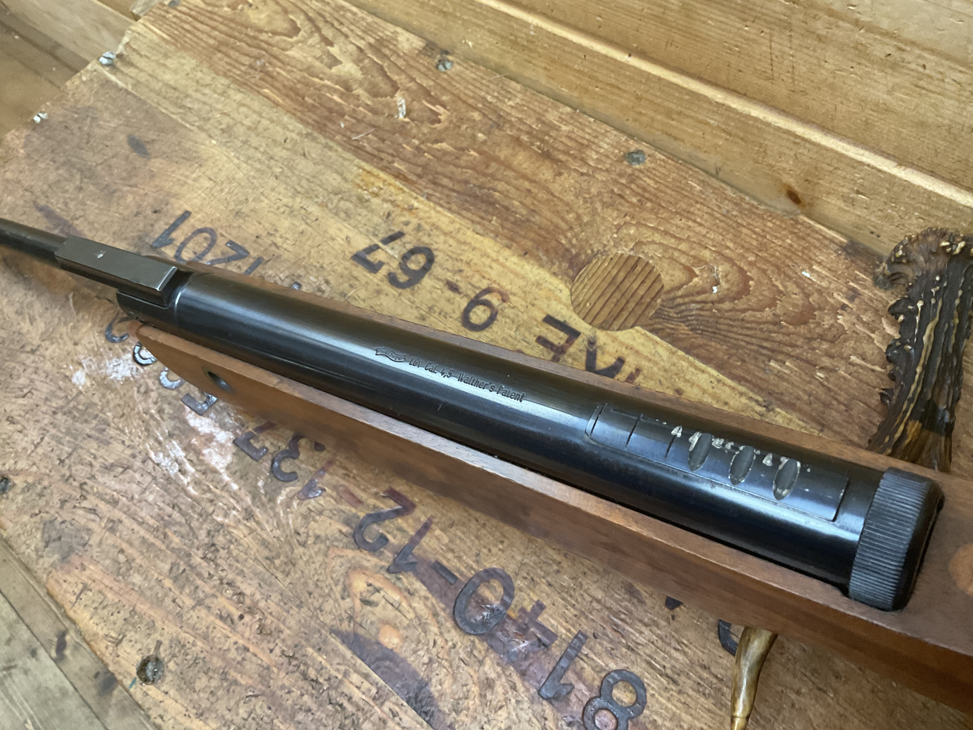 LG WALTHER Mod. LGV , Kal.4,5mm, Weitschussluftgewehr – Bild 2