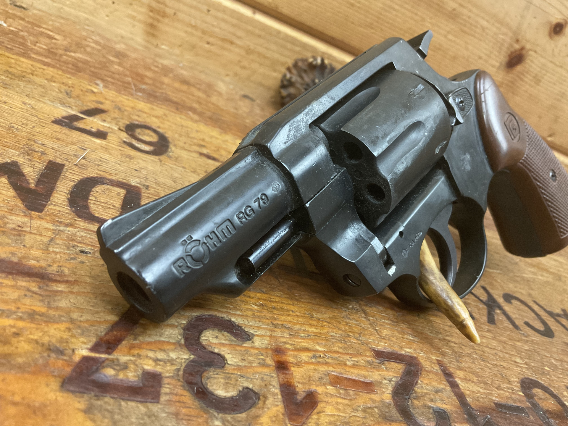 SRS Revolver RÖHM RG79, Kal.9mmKnall., PTB449 – Bild 4