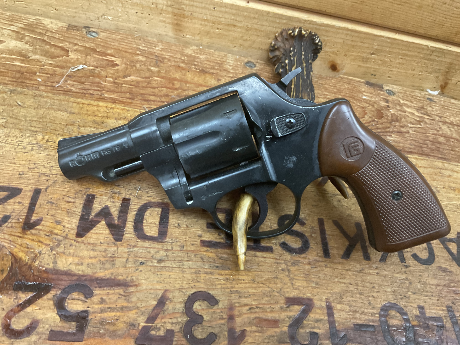 SRS Revolver RÖHM RG79, Kal.9mmKnall., PTB449 – Bild 3