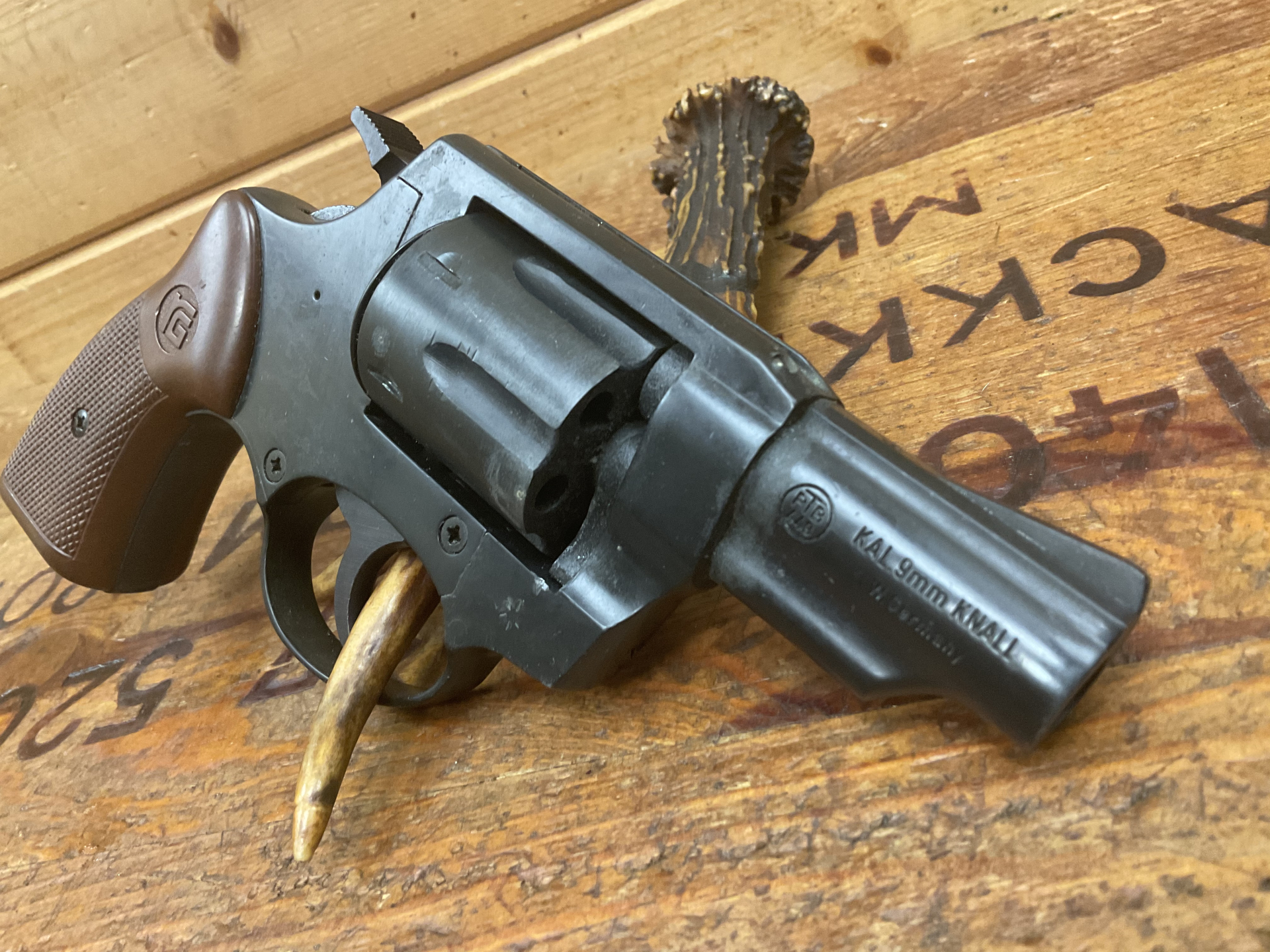 SRS Revolver RÖHM RG79, Kal.9mmKnall., PTB449 – Bild 2
