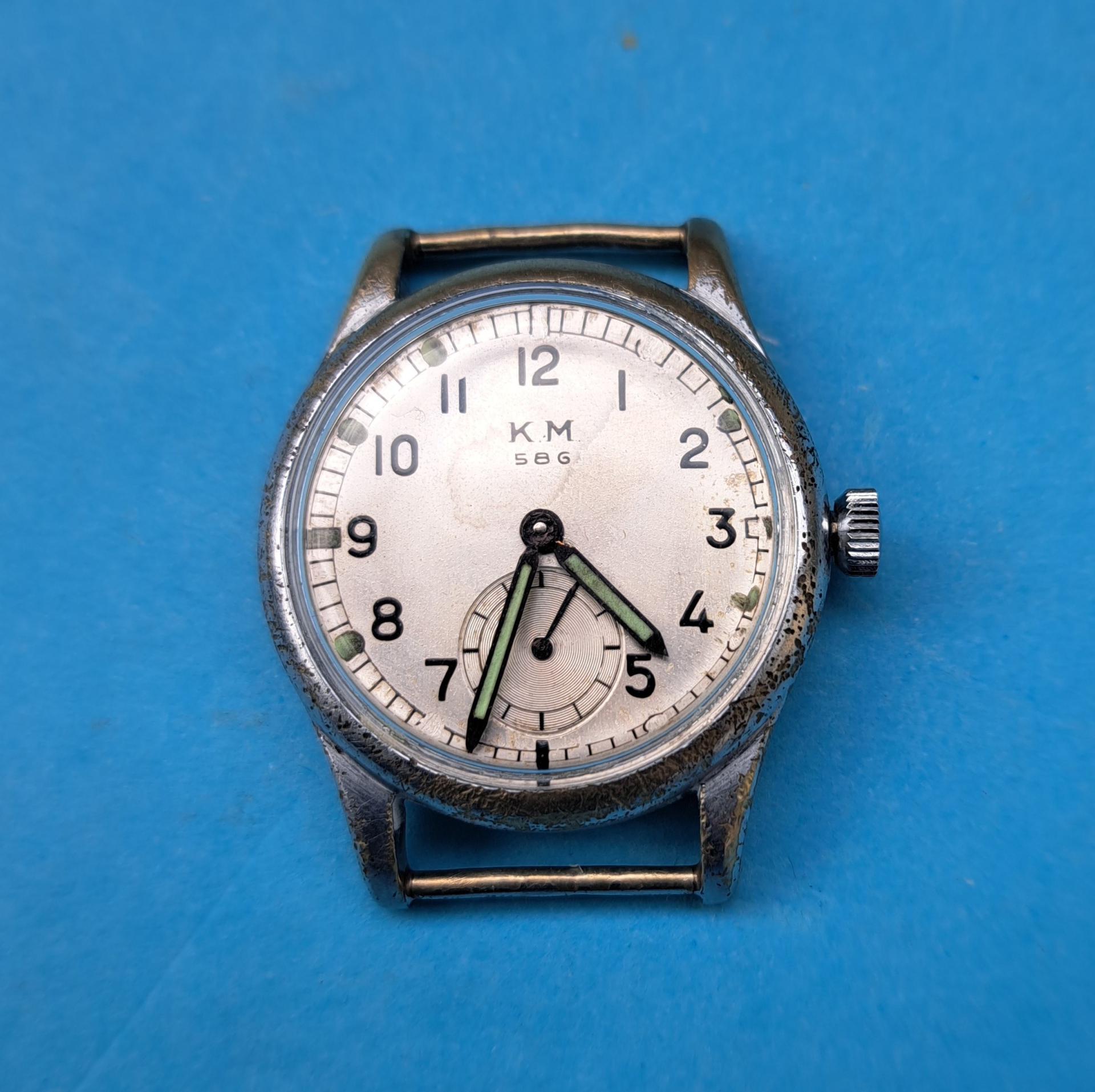 Kriegsmarine Armbanduhr funktionstüchtig – Bild 1
