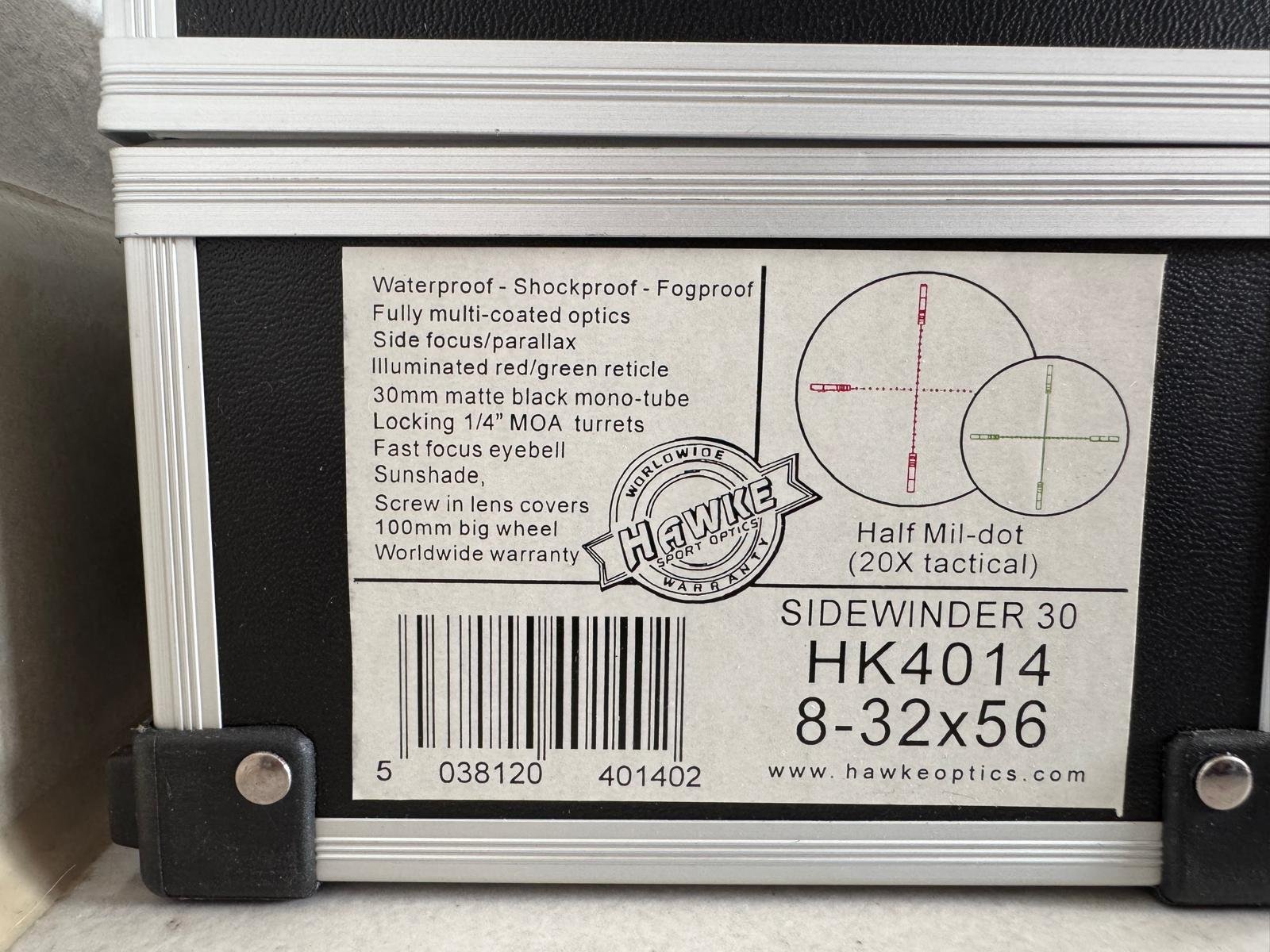 Hawke Sidewinder 30 8-32x56 – Bild 2
