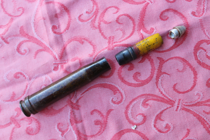 Wehrmacht. 2cm Deko Flak Patrone. Kein Bodenfund – Bild 1