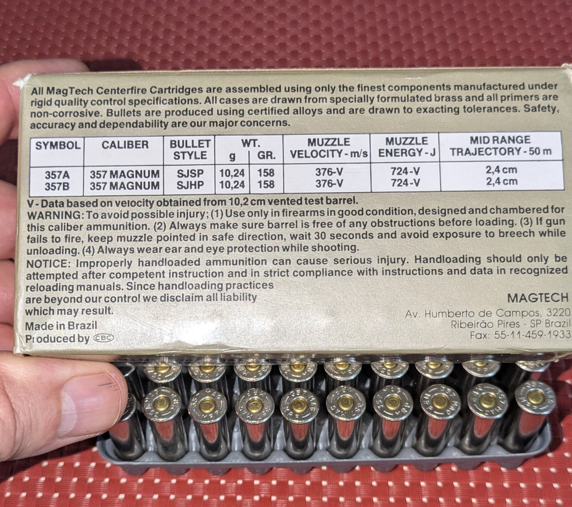 Munition .357 Magnum – Bild 2