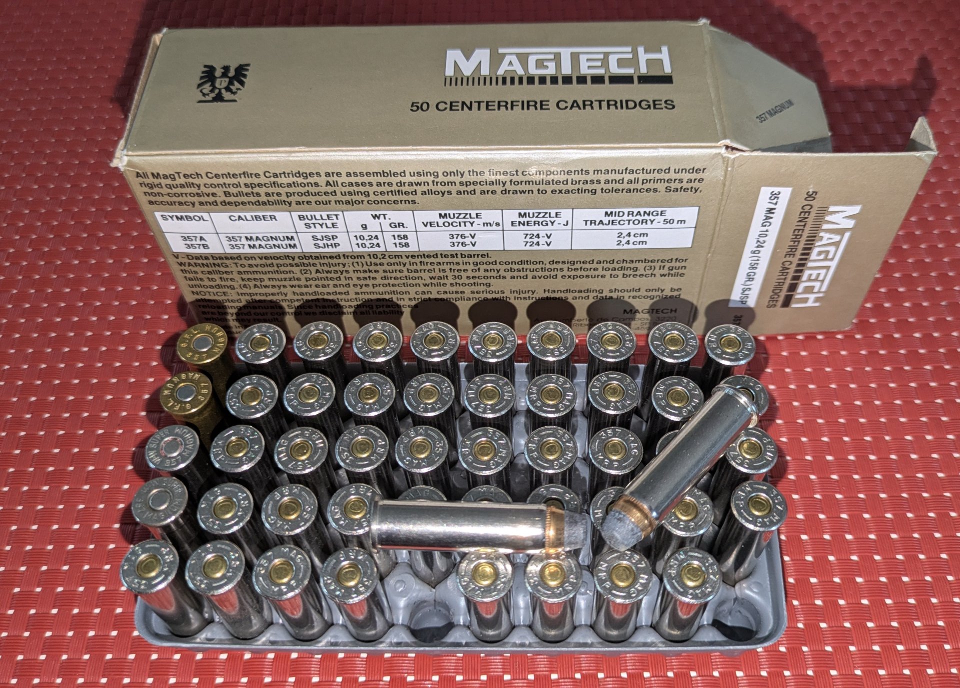 Munition .357 Magnum – Bild 1