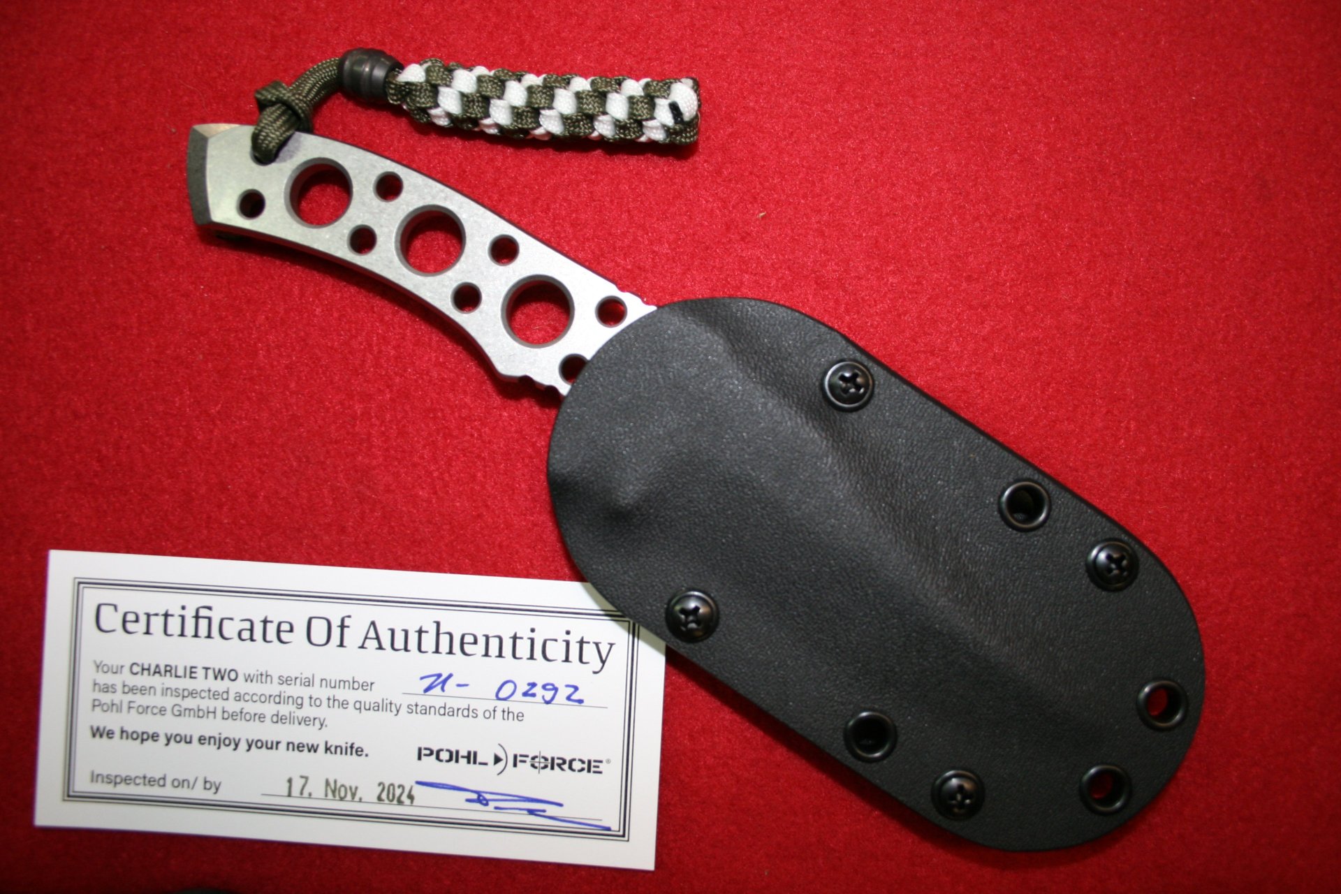 POHL-Force Tactikal Knife "Charlie Two SW Gen2 – Bild 1
