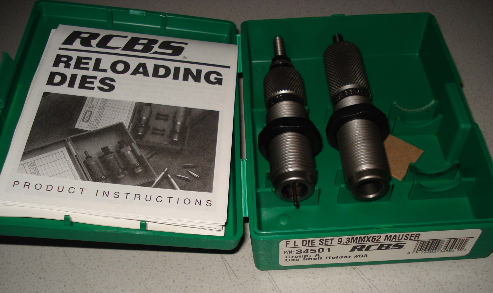 RCBS Matritzensatz 9,3x62 – slika 1