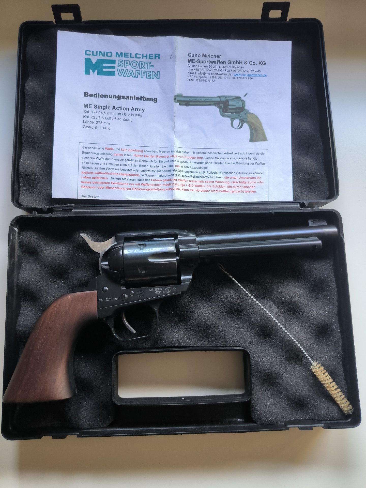 ME-Single Action LEP 5,5mm Revolver 5 1/2" – Bild 1