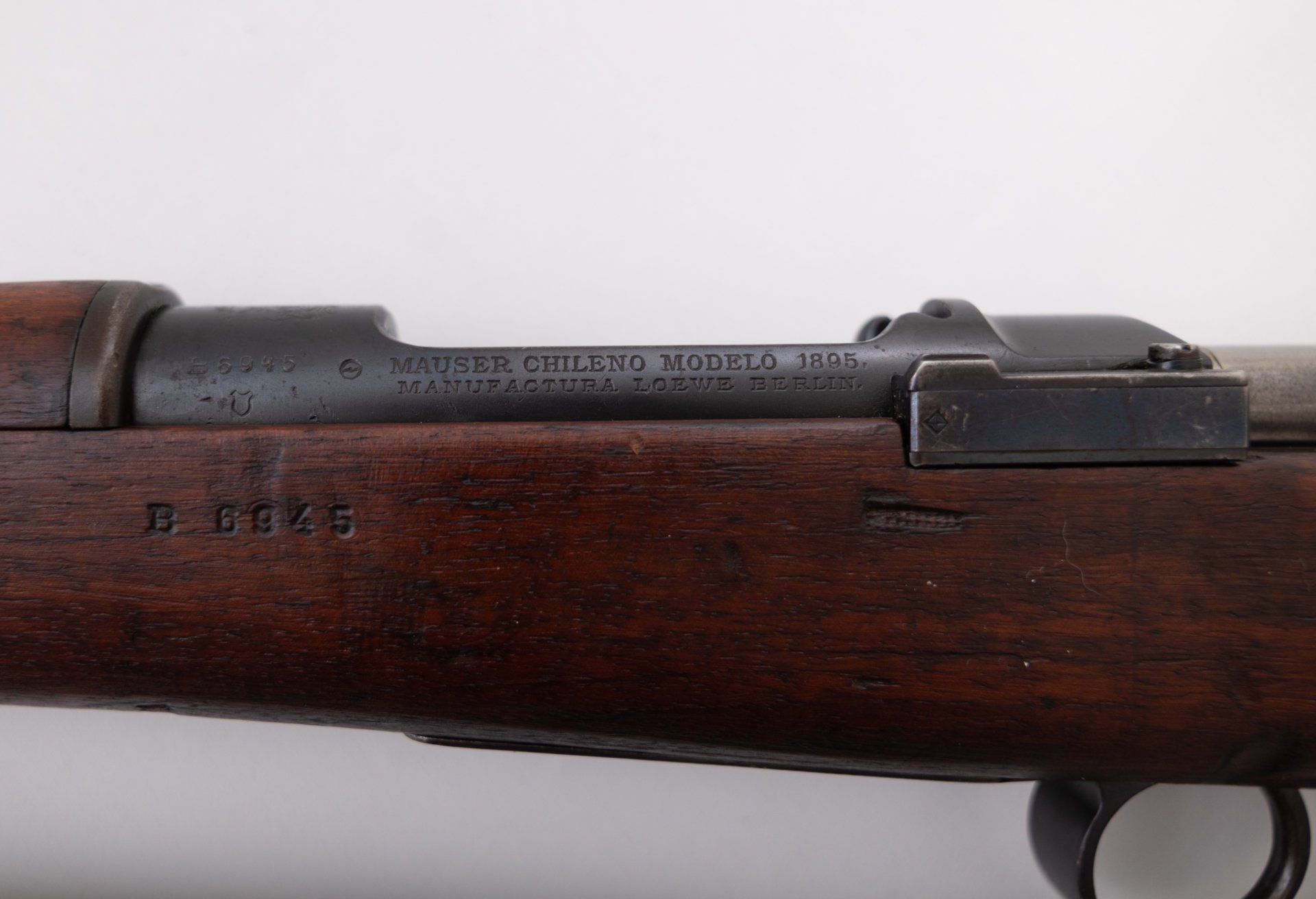 Mauser M1895 Chile Infanteriebüchse – Oberndorf – Kal. 7x57 – Weitgehend Nummerngleich – Rote WBK / – Bild 2