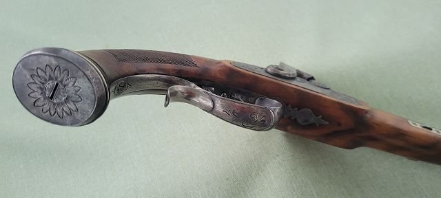 feine Prager Scheibenpistole, ca. 1850/60 – Bild 4