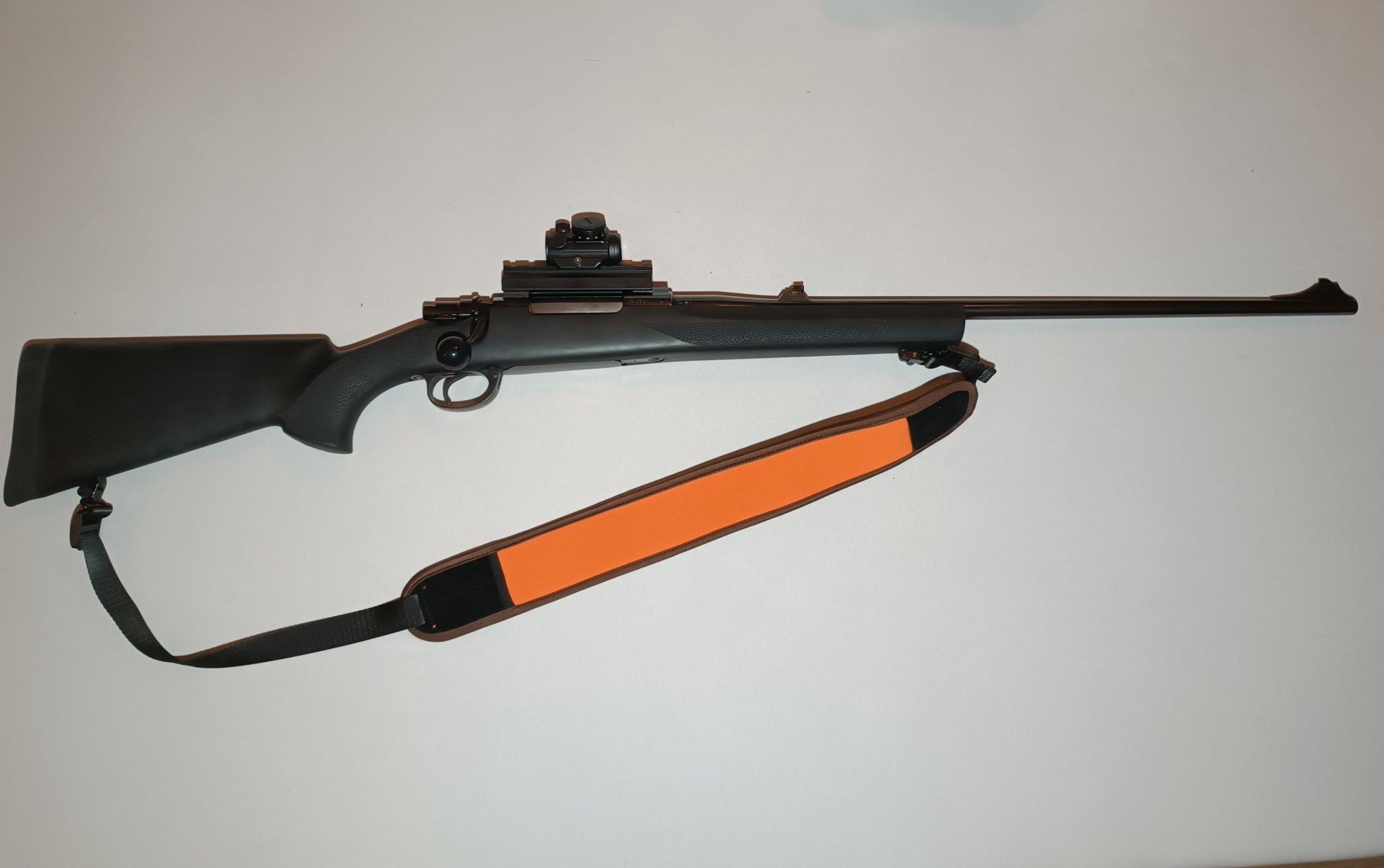 ZASTAVA M98 98er 30.06 Repetierbüchse für Drückjagd Hogue Schaft Rotpunktvisier Montage Flintenabzug – Bild 1