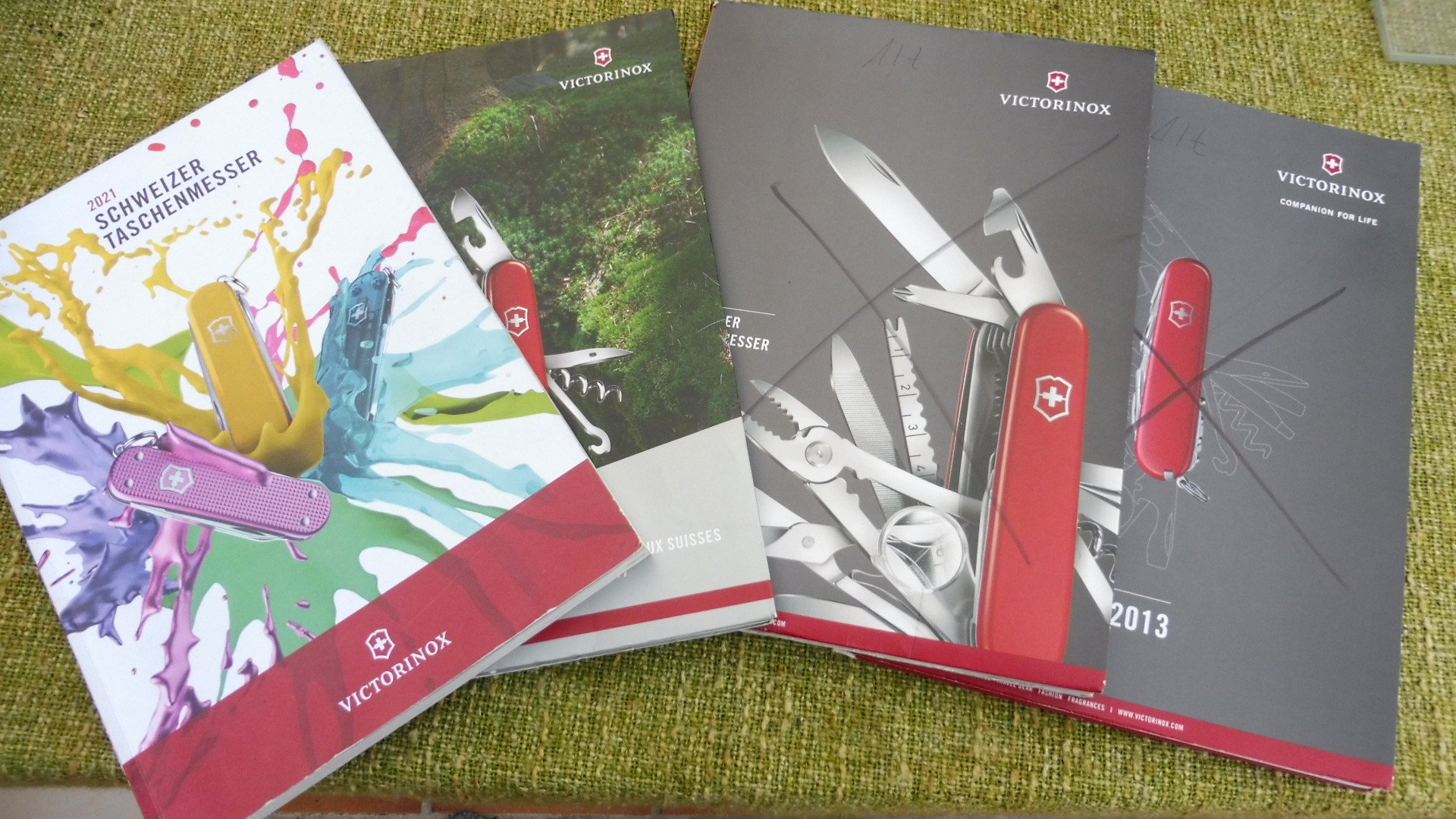 Victorinox Taschenmesser Kataloge Nachschlagwerk für Sammler****einfach mal ansehen kostet nichts*** – Bild 1