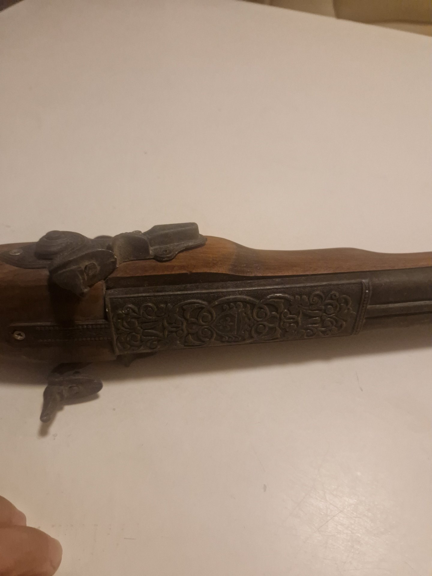 Antik Replik St Etienne Steinschlossgewehr Gewehr Sammler Selten Rar – Bild 3
