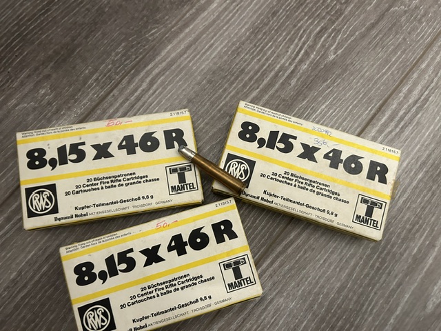 8,15x46 r TM 60 Schuss – Bild 1