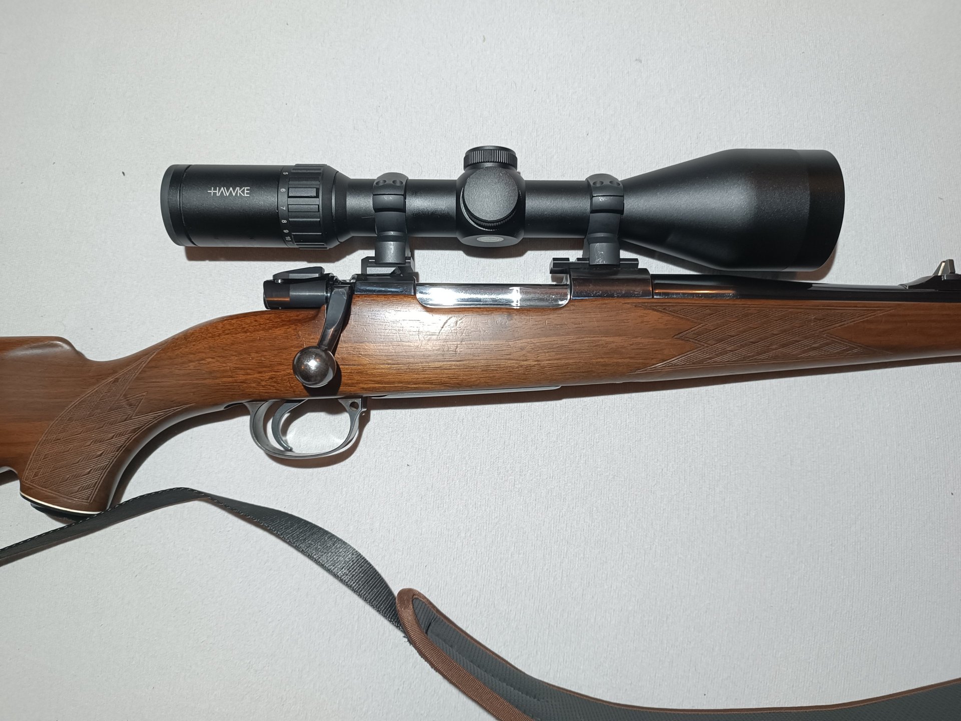 VELSER M98 98er 30.06. Repetierbüchse Hawke 3-12x56 Montage Voere Sicherung Recknagel Abzug – Bild 4