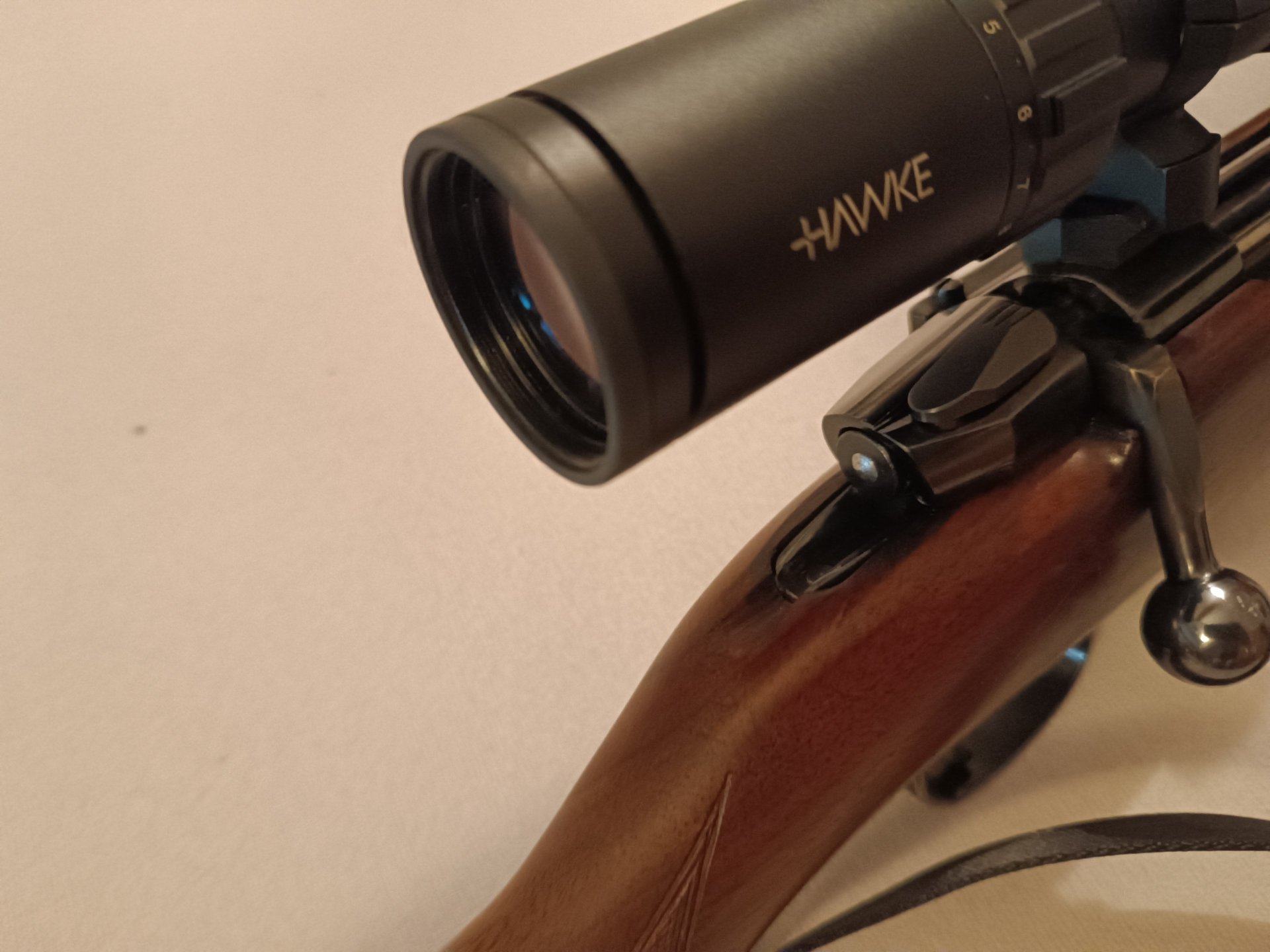 VELSER M98 98er 30.06. Repetierbüchse Hawke 3-12x56 Montage Voere Sicherung Recknagel Abzug – Bild 5