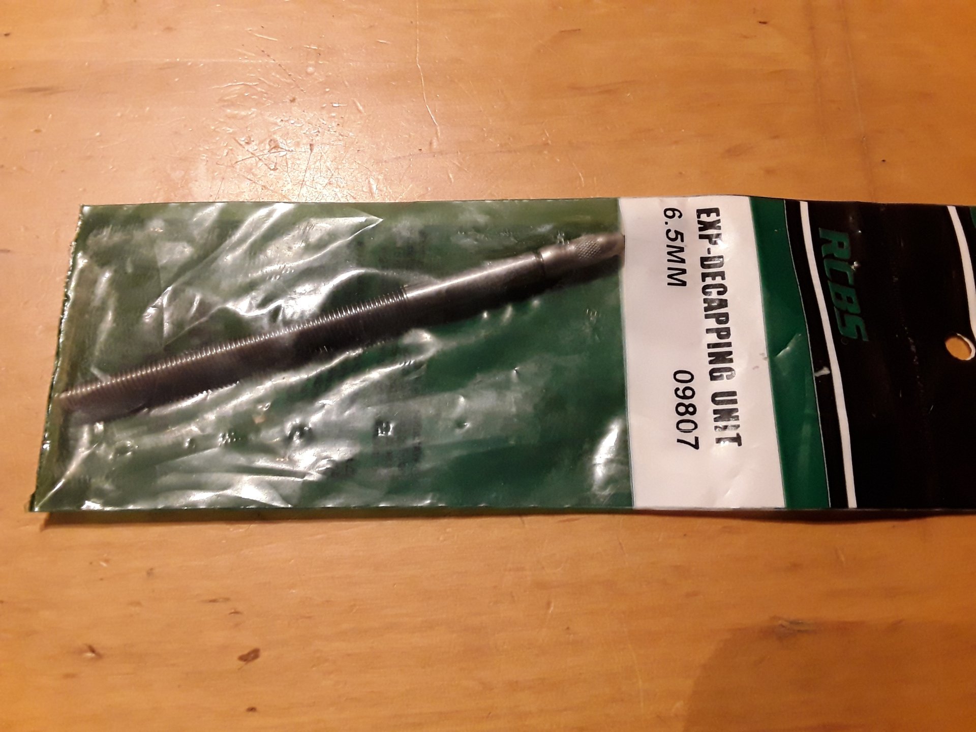 RCBS Ausstoßerstange /Decapping Unit 6,5 mm – slika 1