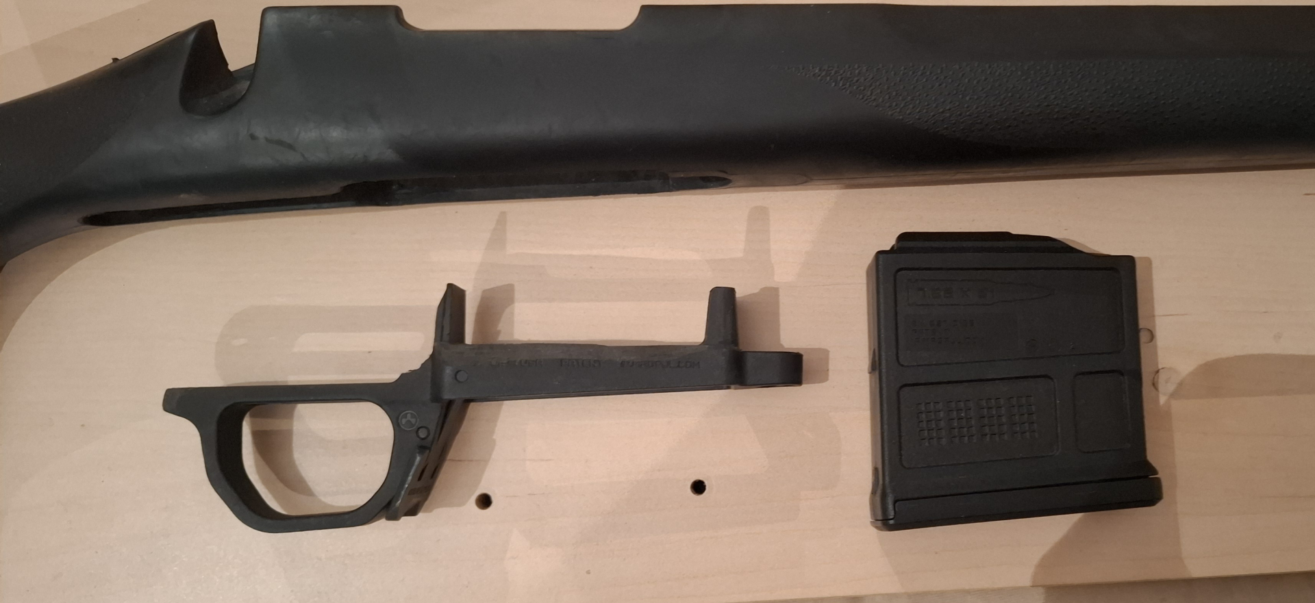 Hogue Remington 700 schaft + Magpul magazin + magazin Einsatz – Bild 1