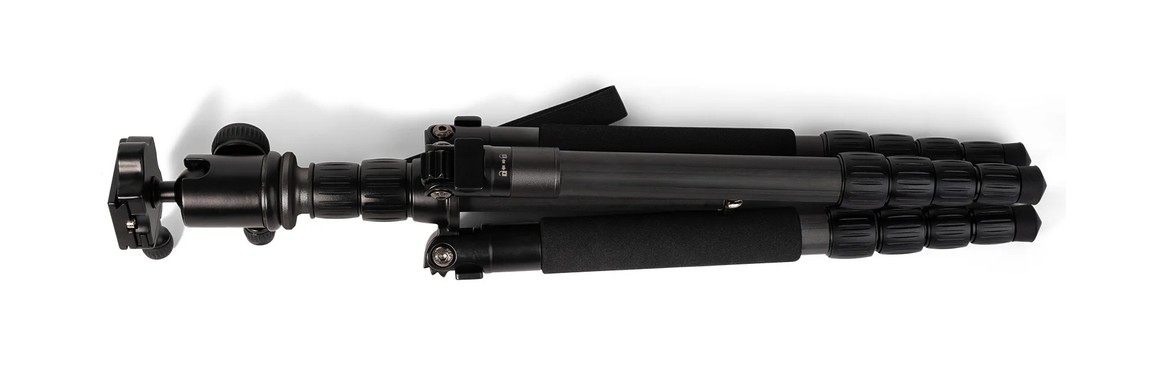 Carbon Fiber Tripod Dreibein Jagd Outdoor Fotografie Kamera – Bild 2
