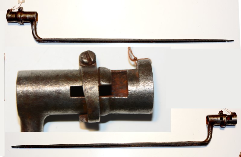 Tüllenbajonett 44cm lange 3-Kant-Klinge – Bild 1