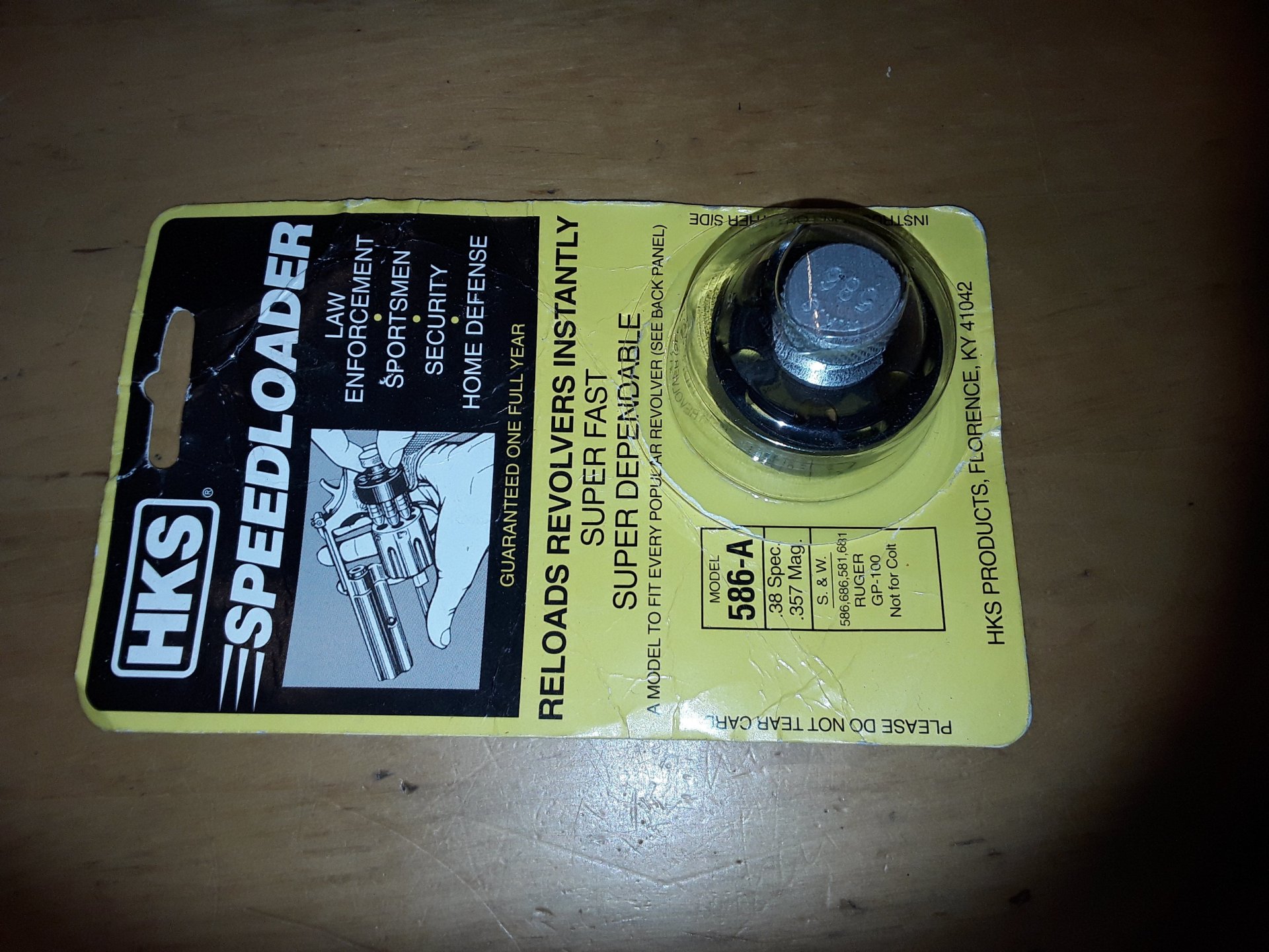 HKS Speedloader. 38/.357 für S&W und baugleiche – Bild 1