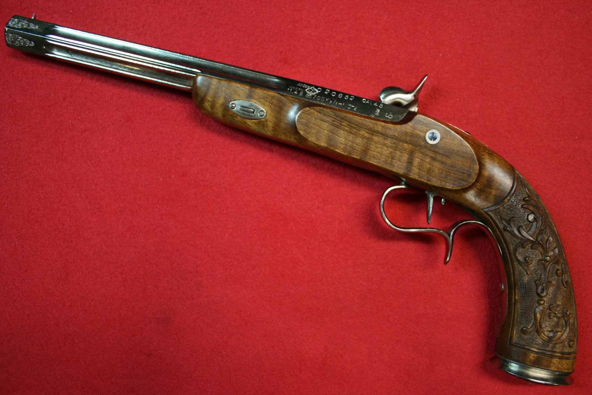 Duellpistole "Lüttich um 1871" Reproduktion, Kal. . 45 Perkussion – Bild 2
