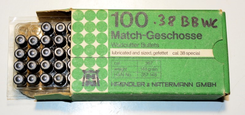 100 Blei-Matcgeschosse cal. .38 WC – Bild 1