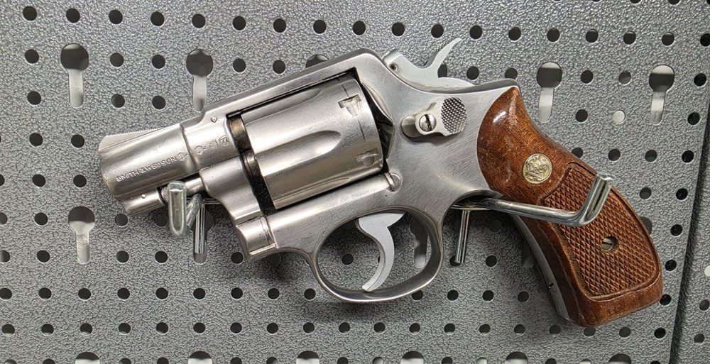 Smith & Wesson Mod. 64 .38 Sp. Beschuss 1977 ! Inkl. Holster – Bild 1