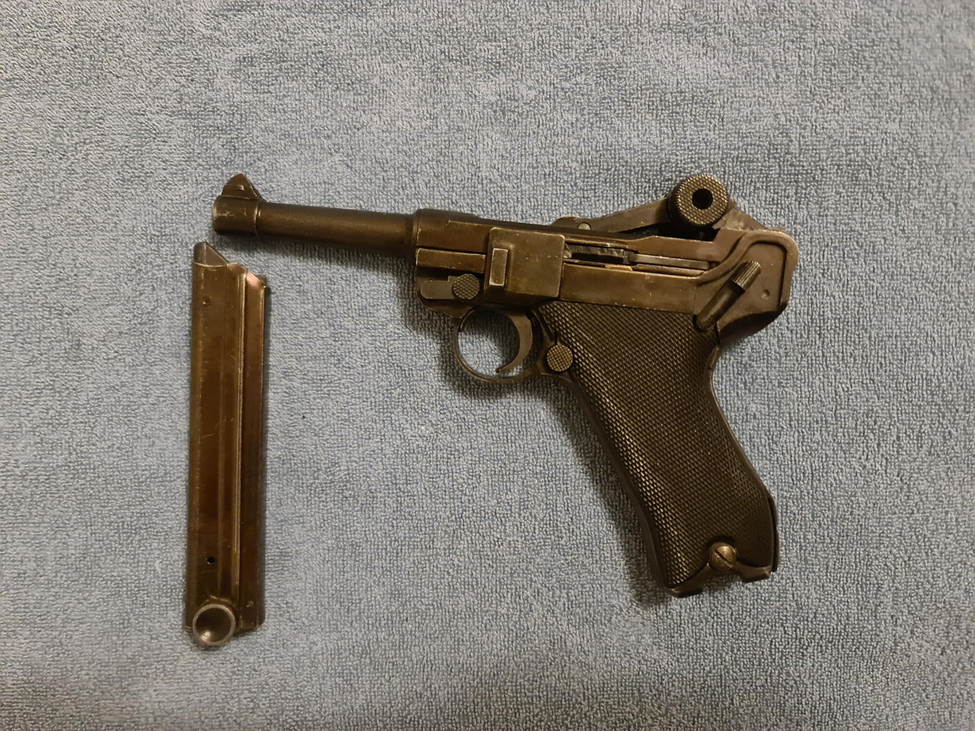 P 08 Parabellum - Modellwaffe - sehr viele Funktionen, schöner Zustand – Bild 3