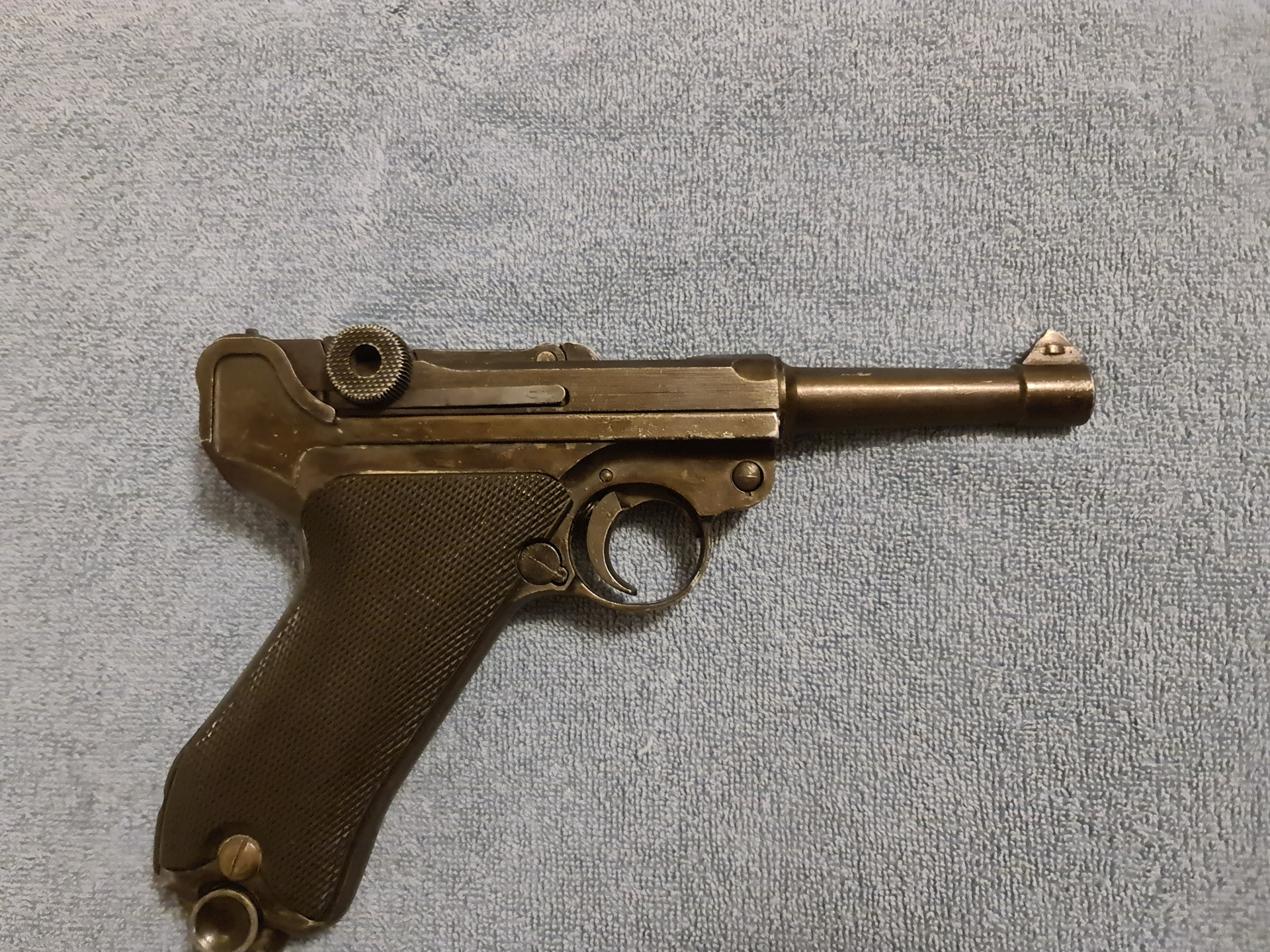 P 08 Parabellum - Modellwaffe - sehr viele Funktionen, schöner Zustand – Bild 2