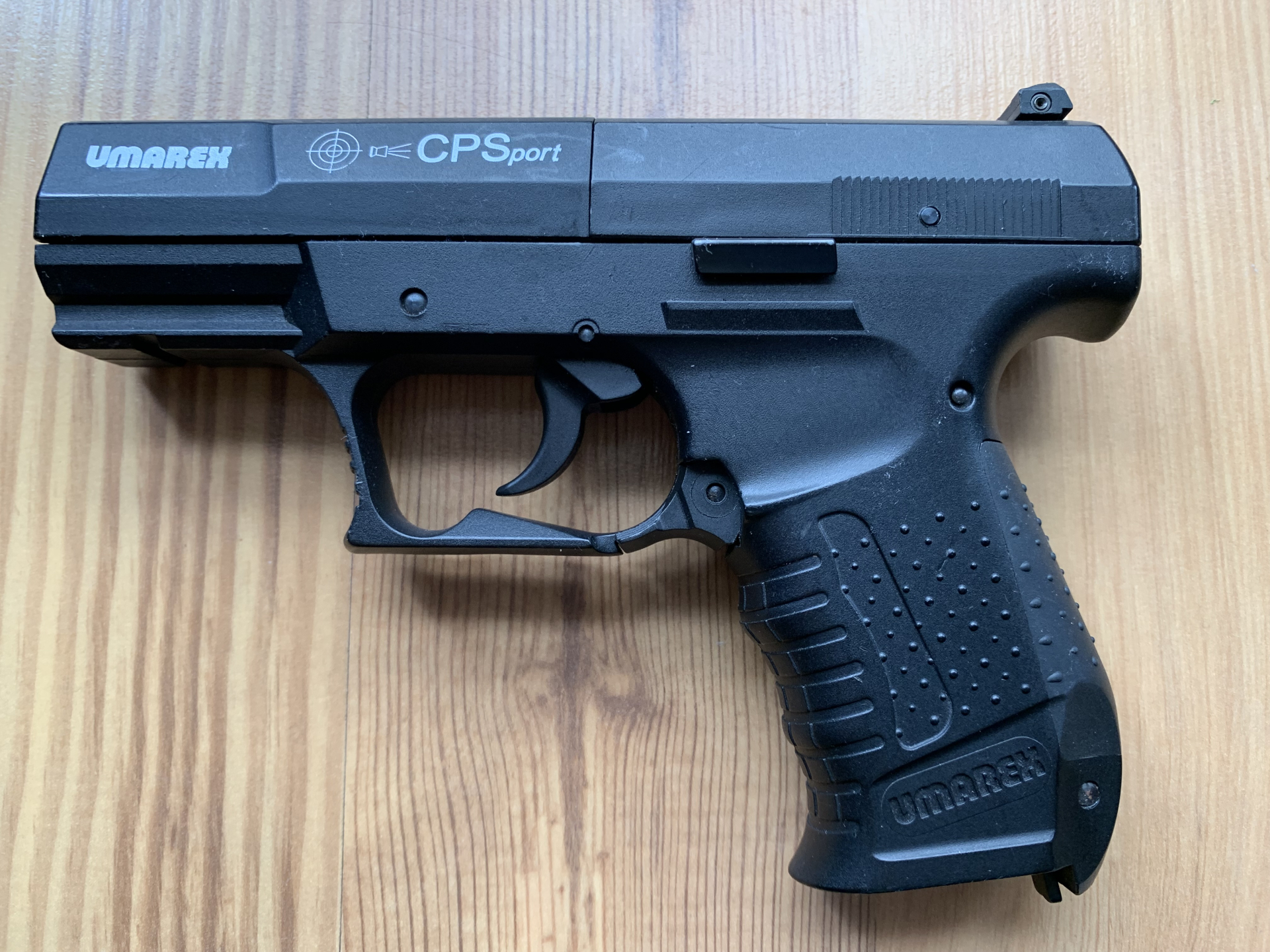 UMAREX CO-2-Pistole "CPSport", Kal. 4,5mm, mit "F" im Fünfeck – Bild 2