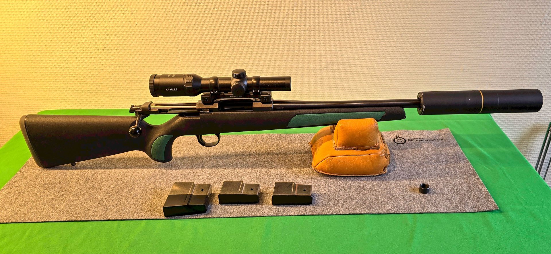 Steel Action HS .308 + Kahles Helia 1-5 x24i + Stalon SD – Bild 2