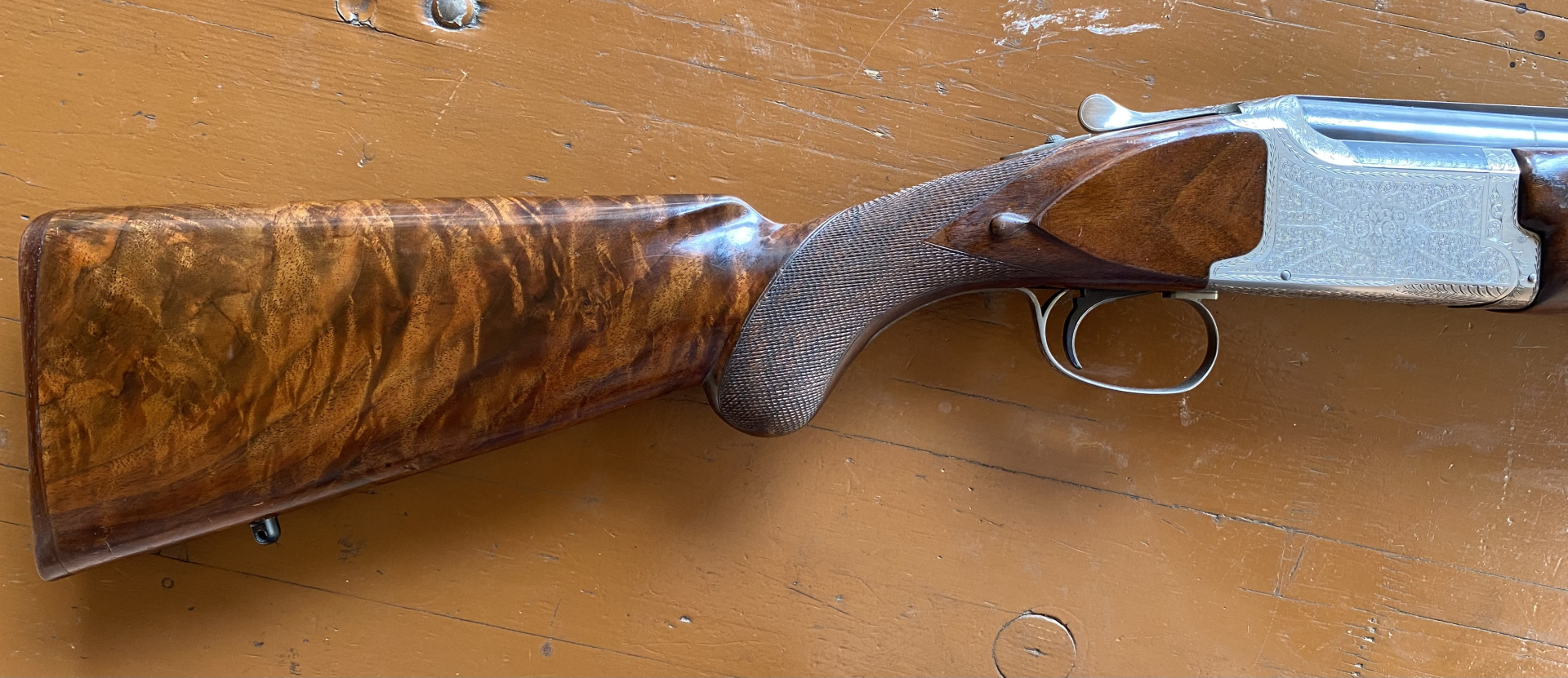 Liebhaberstück: Winchester Grand European 12/70 mit tollem Schaftholz – Bild 1