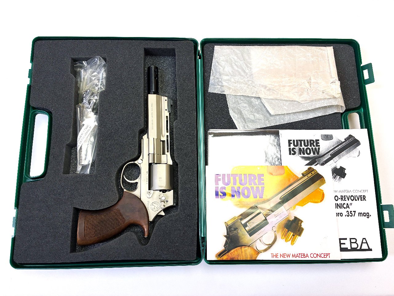Präzisions Autorevolver - Mateba Mod. 6 Unica im orig. Koffer | .357Mag – Bild 1