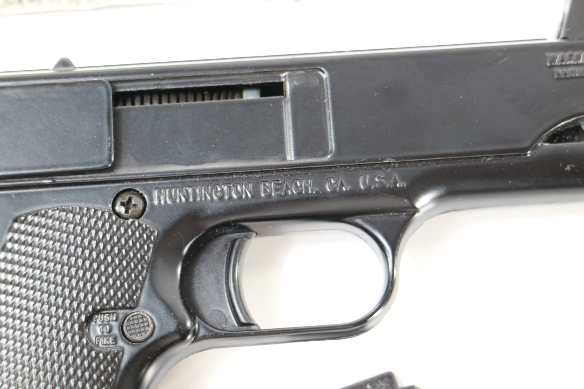 Marksman 1010 Repeater Luftpistole 4,5mm .177 funktionsfähig mit Koffer Zubehör – Bild 3