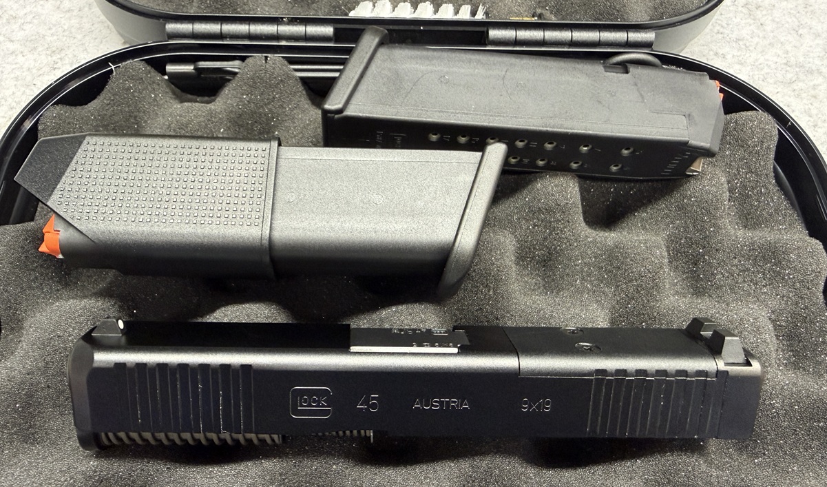 Wechselsystem Glock 45 MOS Gen. 5 im Kaliber 9mm Luger passend für Glock 45 , 19 , 23 – Bild 1