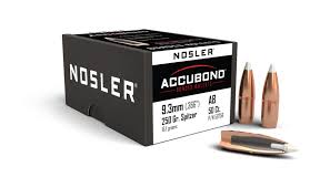 50 Nosler Geschosse .366, 250 grain, ACCUBOND SPITZER, NEU – Bild 1