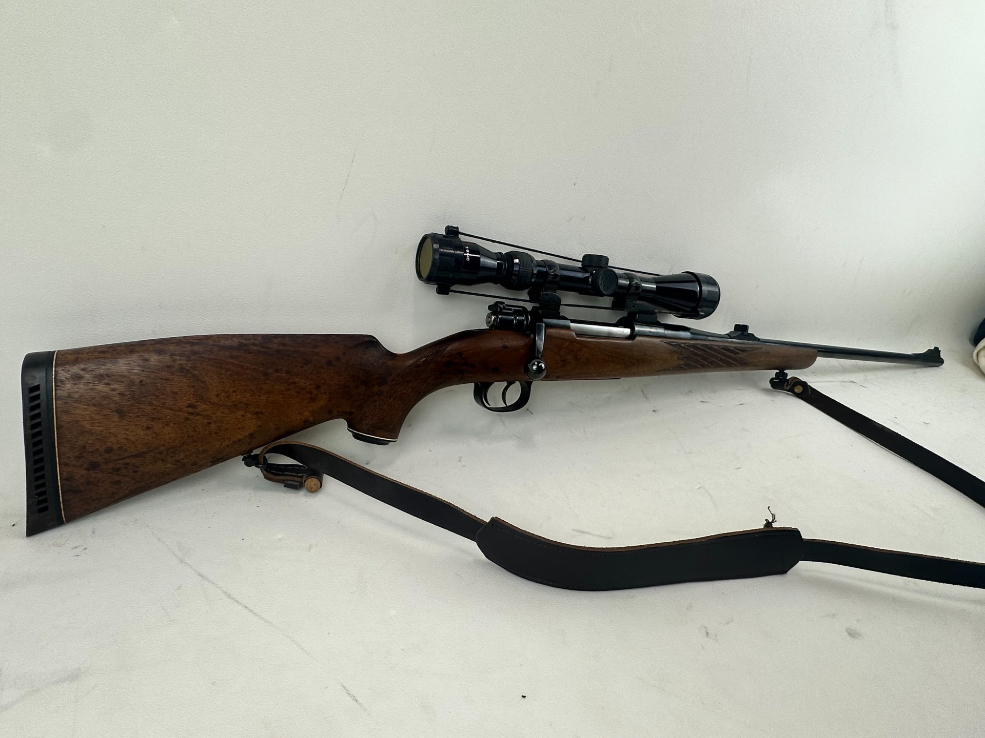 Repetierbüchse Mod 98 Kaliber 7x64 Schwenkmontage ZF Tasco 3-9x40 Absehen 4 – Bild 3