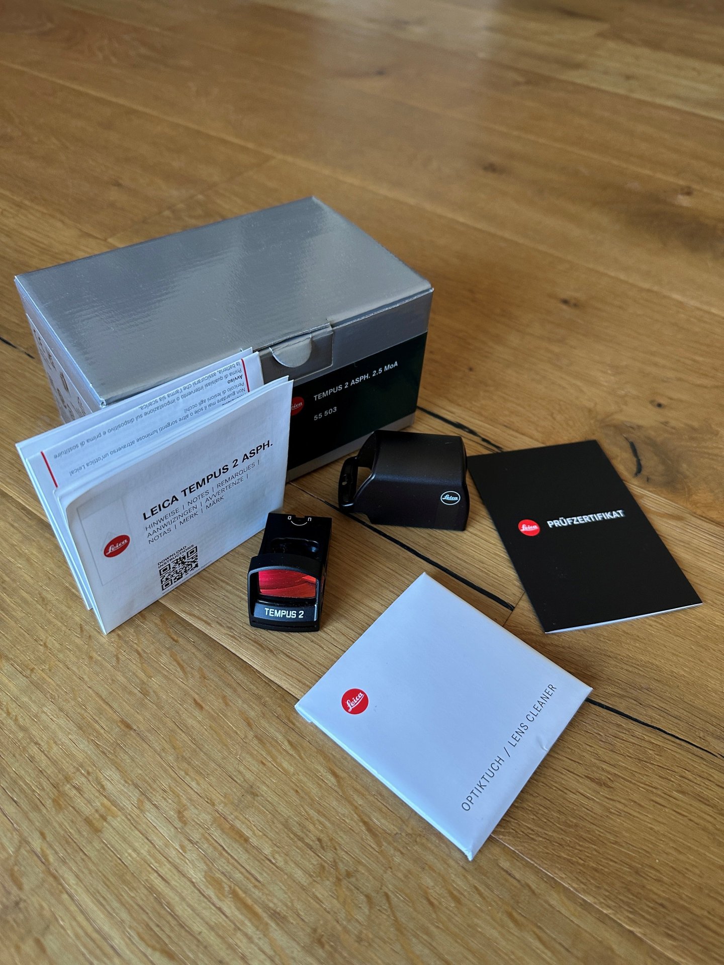 Leica Leuchtpunktzielgerät Tempus 2 ASPH 2.5 MOA – Bild 2