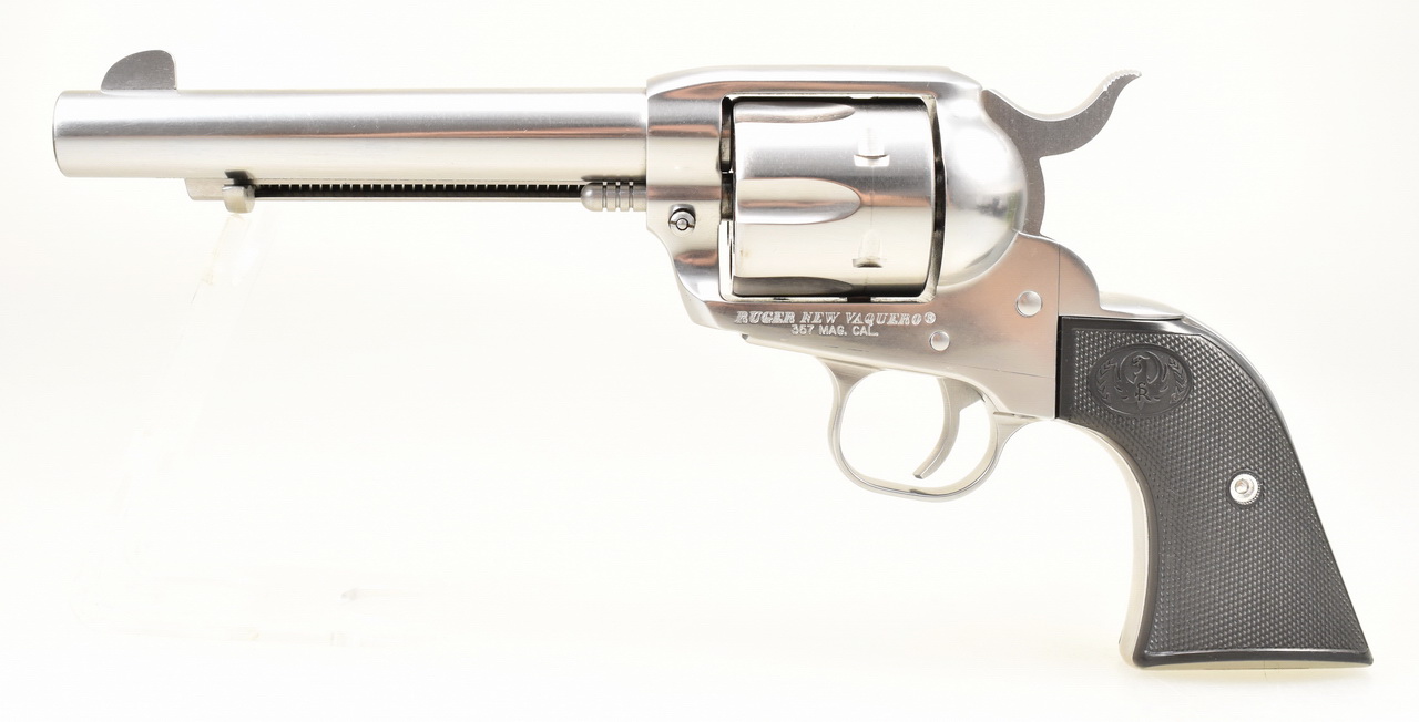Top ! RUGER " NEW VAQUERO " Stainless Steel SAA Revolver mit 5,5" Lauf Kaliber .357 Magnum – Bild 1