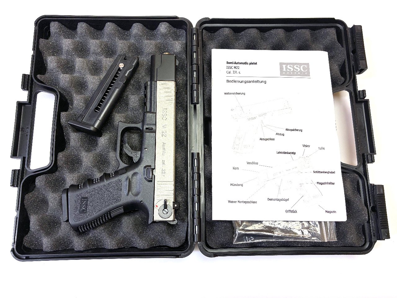 Pistole - ISSC M22 "Two Tone" in OVP | .22lr – Bild 1