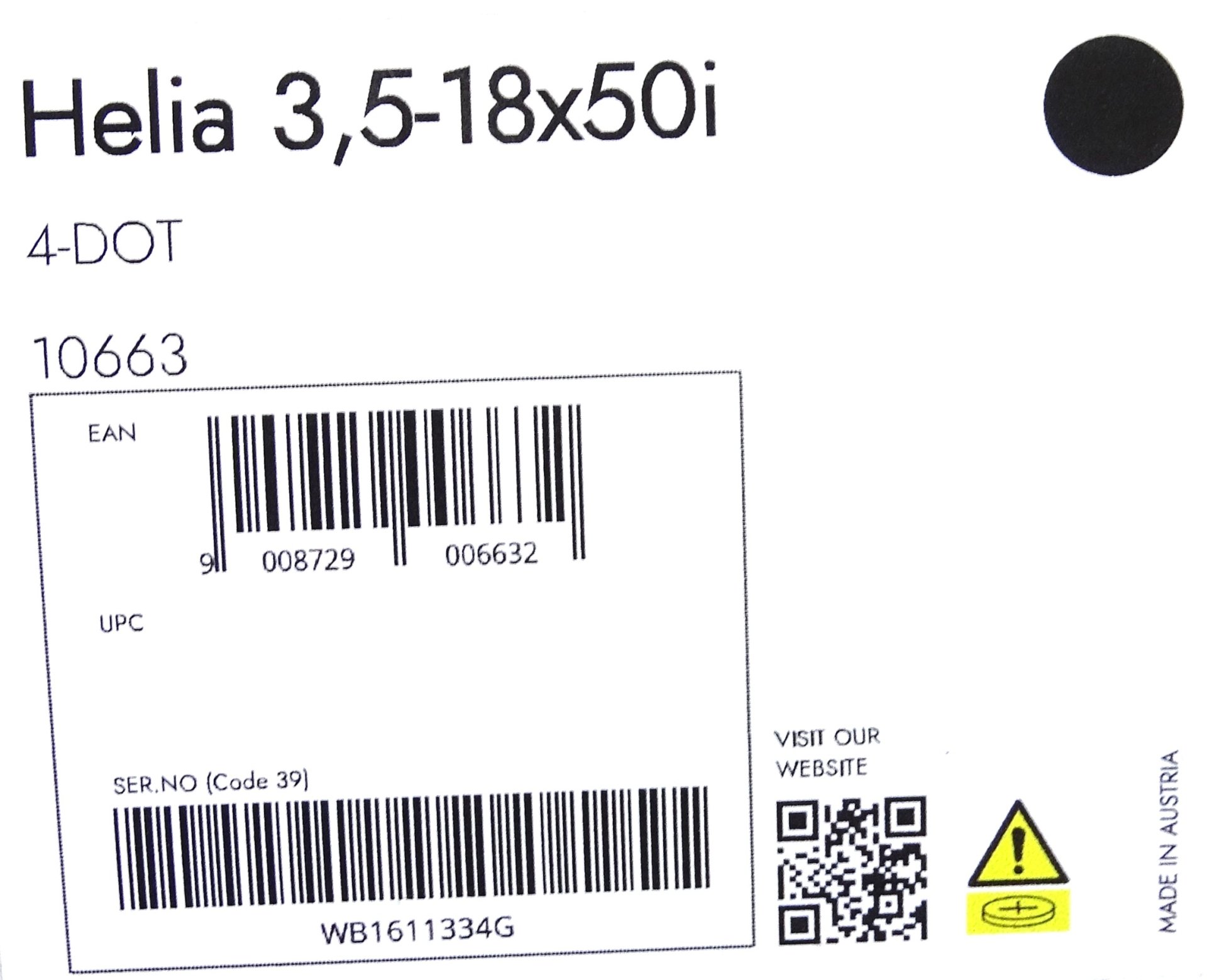 Kahles Helia 3,5 - 18x50i Neuware – Bild 4