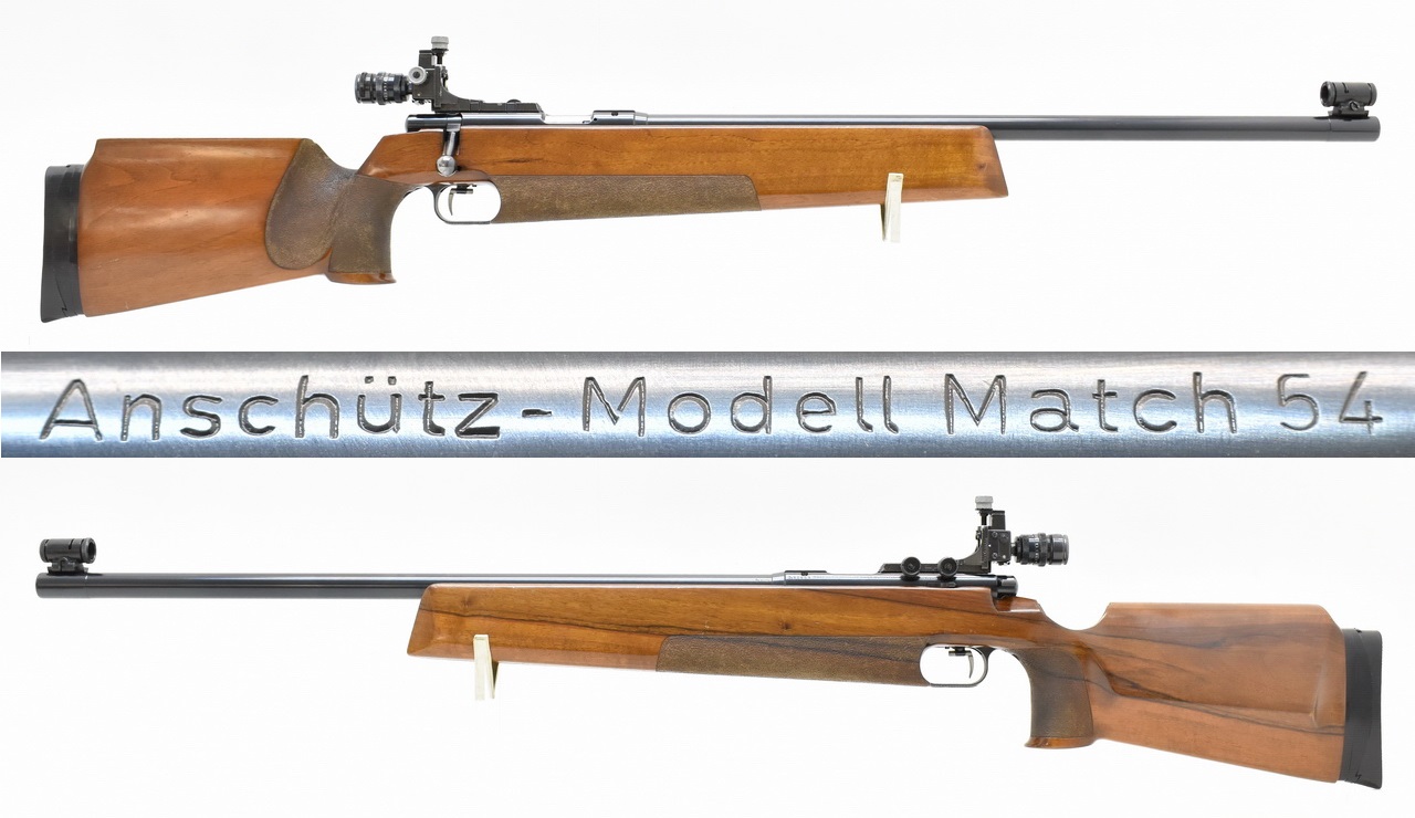 ANSCHÜTZ " MATCH 54 " KK - Einzelladerbüchse Kaliber .22 LR mit Diopter – Bild 1