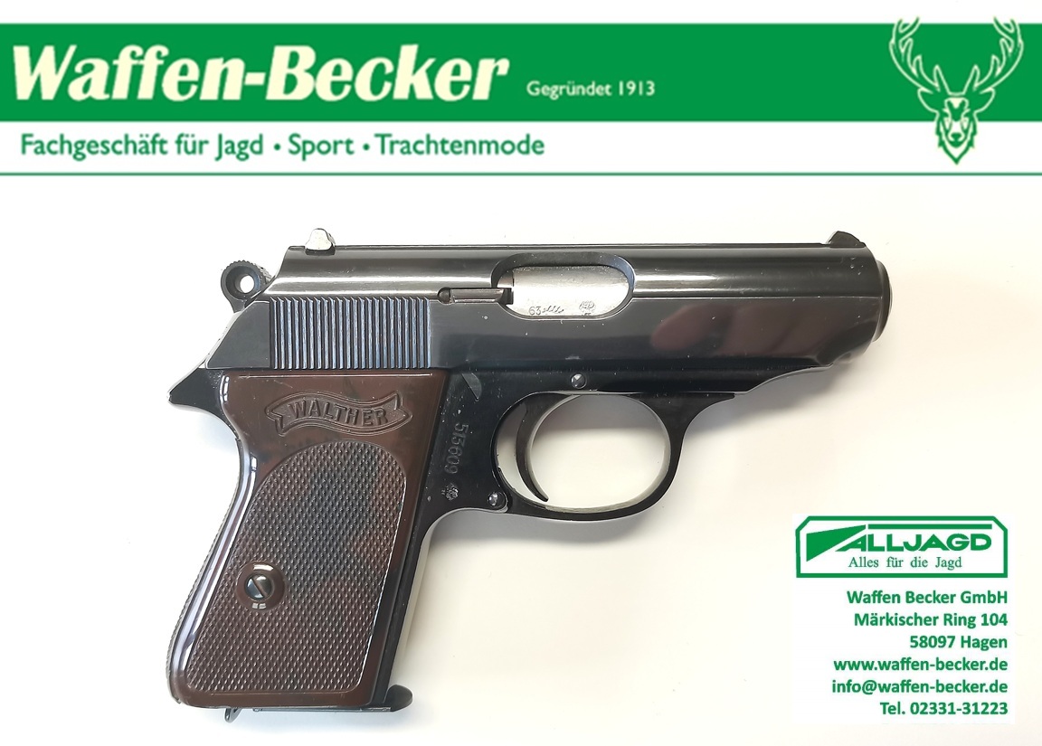 Pistole Walther PPK-L von 1963 Kal. 7,65mm Browning --Sehr gut!-- – Bild 2