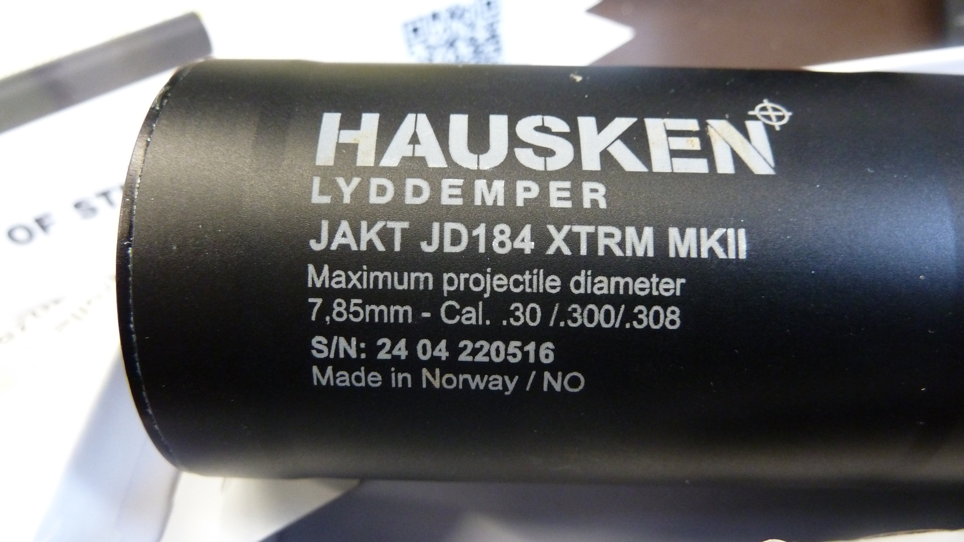 Schaldämpfer Hausken JD 184 Xtrm MK II – Bild 2